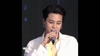 Jimin singing Promise Live [upl. by Helas]