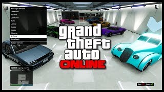 GTA 5 114  Garage Management Feature Update Rearrange Cars In Your Garage EASILY GTA V Online [upl. by Noemys]