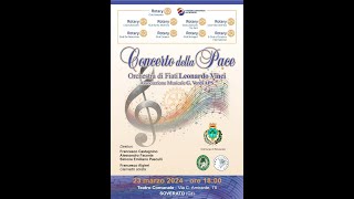 CONCERTO DELLA PACE A SOVERATO Rotary Club Santa Severina by Tonino Parisi [upl. by January528]