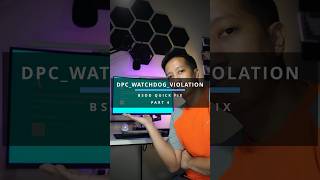 BSOD quick fix DPCWATCHDOGVIOLATION PART 4 shorts [upl. by Lymann]