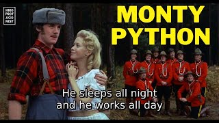 LYRICS Monty Python  Im A Lumberjack And Now For Something Completely Different 1971 [upl. by Martres65]