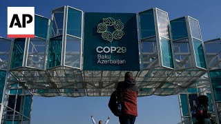 Leaders of world’s biggest polluters absent at COP29 climate summit  AP Explains [upl. by Aiak]