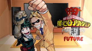 past mha react to the future  all parts  gacha reacts [upl. by Ahsiri]