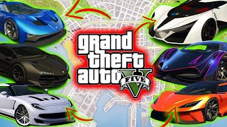 GTA V  Secret amp Hidden and Most Rare Vehicle Locations Story Mode [upl. by Nisen]