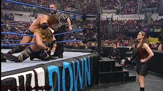 Triple H vs Chris JerichoWWF Smackdown February 82001 [upl. by Ostap]