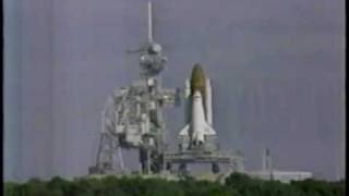 NBC and CBS coverage of launch of STS27 [upl. by Billmyre907]