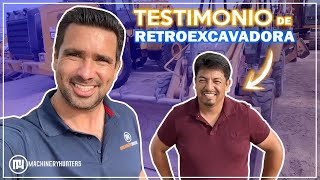 Testimonio de Retroexcavadora Cliente de Long Beach CA Maquinaria pesada [upl. by Tor]