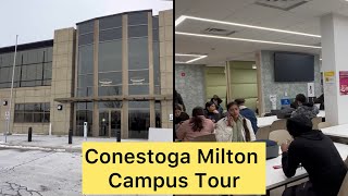 Conestoga Milton Campus Tour  conestogacollege conestogamilton campustour canada [upl. by Kaenel115]