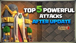 After Update Top 5 Most POWERFUL Th16 Attack Strategies  Best Th16 Attack Strategy in Coc [upl. by Col]