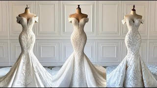 Mermaid Dreams Elegant and Romantic Wedding Gowns [upl. by Gothurd]