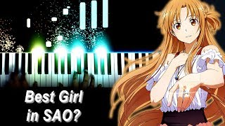 FULL Sword Art Online OP 1  quotCrossing Fieldquot  LiSA  ソードアート・オンライン Piano [upl. by Illene]