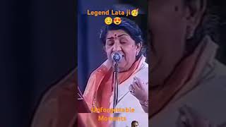 Legend Lata Mangeshkar ji live  Memorable performance ever ❤️❤️ song latamangeshwar bollywood [upl. by Kalie381]