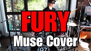 Fury  Muse Drum Cover Eden Stone [upl. by Ydnat486]