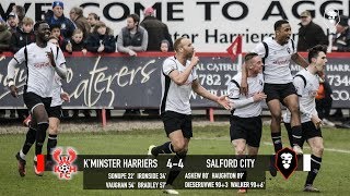 Kidderminster Harriers 44 Salford City  National League North 2403 [upl. by Mcclenaghan]