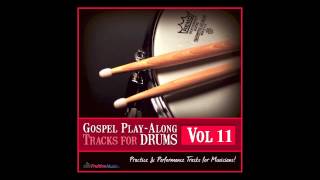 Happy G Tasha Cobbs Drums PlayAlong Track SAMPLE [upl. by Yenahpets]