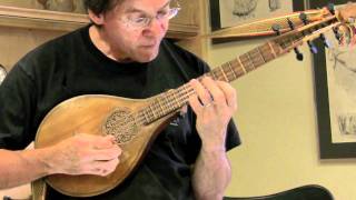 Two Tunes for Cittern Performed by Mark Cudek [upl. by Yelram]