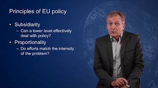 EU policy and implementation  55 Decentralization subsidiarity and proportionality [upl. by Enitsed]