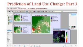 LULC Prediction Tutorial Part 3 Prepare future Land Use Change Prediction Map [upl. by Nospmas]