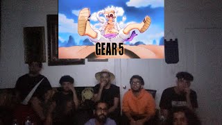 Luffy Gear 5 Reaction One Piece 1071 [upl. by Squires]