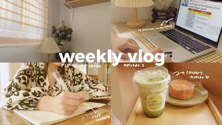 weekly vlog 📚 study with me for PLE flying to manila exploring study hubs cafe studying ☕️ [upl. by Follmer]