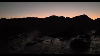 Epupa Falls drone video  Namibia [upl. by Limaa884]