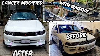 Fully MODIFIED LANCER with WEBASTO SUNROOF 🤍 [upl. by Pisano]