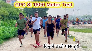 CPO SI 1600 Meter Timing Test  1600 Meter Running Test 1600 Meter Running Test All Batch Pass [upl. by Dunlavy]