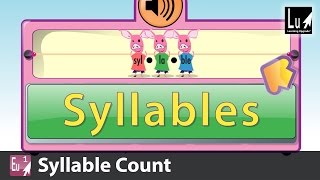 Syllable Count Song – Learn Grammar – Learning Upgrade App [upl. by Gant]