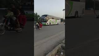 Gujjar express Yutong nova business class bus Karachi to Mansehra driver Sohail ustad [upl. by Ennywg403]