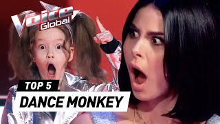 Incredible quotDANCE MONKEYquot covers in The Voice Kids [upl. by Merry]