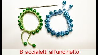 Braccialetti numero 7 alluncinetto [upl. by Undry]