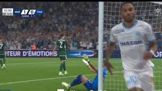 PierreEmerick Aubameyang Goal  Marseille 20 Panathinaikos  15823 HD [upl. by Gytle]