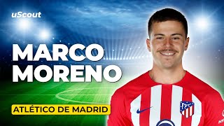 How Good Is Marco Moreno at Atlético de Madrid [upl. by Yttiy]