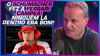 RUBENS BARRICHELLO REVELA os SEGREDOS dos CARROS FÓRMULA da FERRARI [upl. by Hyozo]