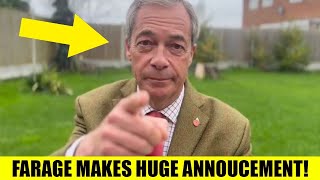 Nigel Farage Makes HUGE Announcement That Changes Everything For REFORM [upl. by Rehteh]