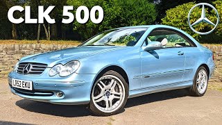 Mercedes CLK 500  The Bargain V8 German Muscle Car [upl. by Tiga]