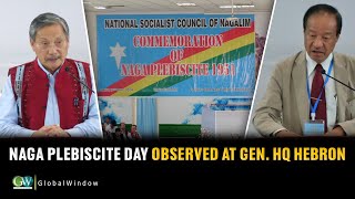 NAGA PLEBISCITE DAY OBSERVED AT GEN HQ HEBRON [upl. by Limber]