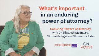 Whats important in an enduring power of attorney [upl. by Leik]