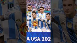 Argentina Copa America 2024 futebol copaamerica argentina [upl. by Nauht]