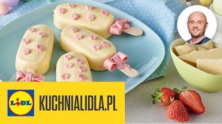 Ciastka NA PATYKU 😋🍪 Wielkanocne ciasteczkowe LODY 🐰  Paweł Małecki amp Kuchnia Lidla [upl. by Rangel]