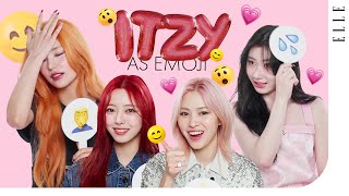 ENG 저희 싸우는 거 아니예요‼ 있지ITZY의 와글와글 시끌벅적 이모지 인터뷰🤦‍♀️💦  ELLE KOREA [upl. by Igal]