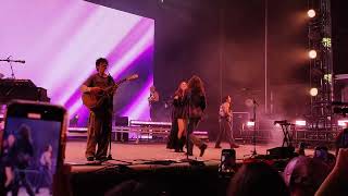 Muna ft Lucy Dacus  Silk Chiffon  Live at All Things Go festival 28th of September 2024 [upl. by Hardy]