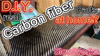 How to make Carbon Fiber parts at home [upl. by Nitniuq]