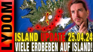 ISLAND Update Eruption auf Island SCHWÄCHELT – Tremor rückläufig [upl. by Ecinna]