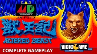 🎮 Altered Beast Mega Drive Complete Gameplay [upl. by Capone501]