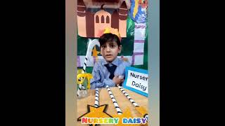 Ramadan Mubarak By Class Nursery Daisy  ICMS Charsadda [upl. by Lunt]