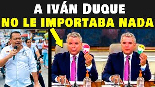 ¡AYUDABA A SUS AMIGOS Y NO AL PUEBLO Iván Duque Alejandro Ocampo Denuncia [upl. by Ecnaret409]