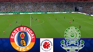 East Bengal FC vs Mohammedan SC  ISL 202425  Watch Along amp eFootball Match [upl. by Jarita190]