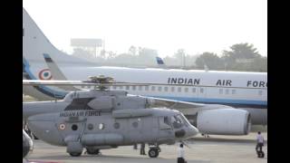 PM Modi Ji at Nanded airport unseen [upl. by Ailegra]