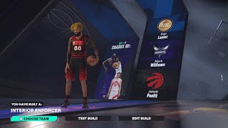 THE BEST CENTER BUILD IN NBA 2K25 INTERIOR ENFORCER [upl. by Towney945]